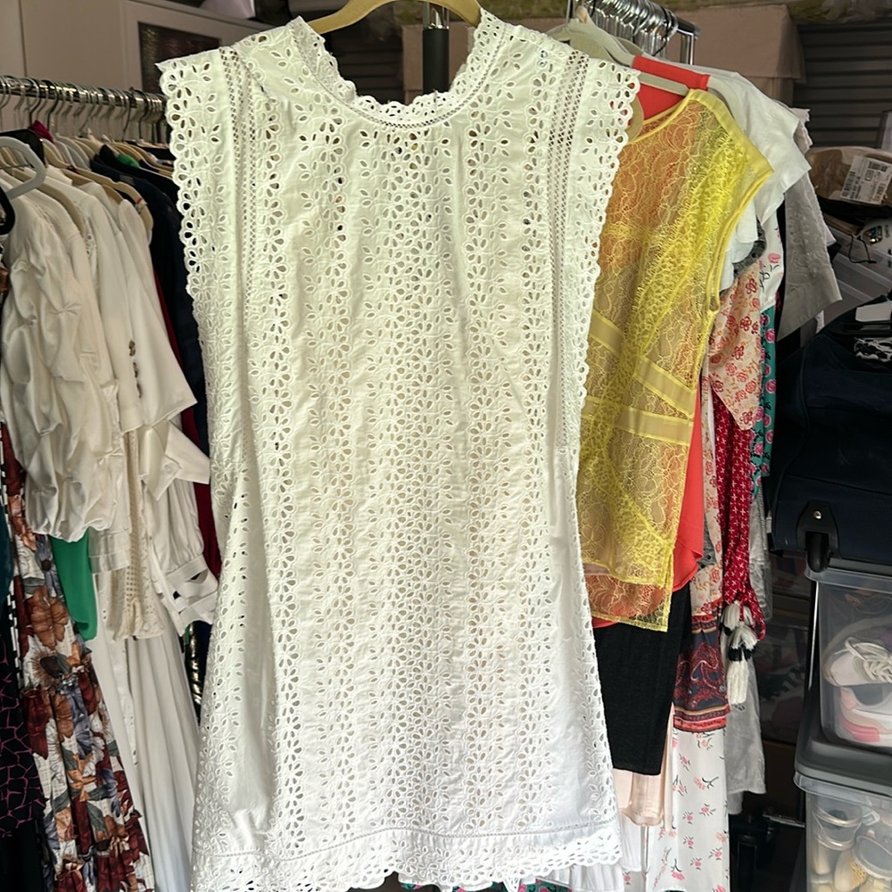 Rebecca Taylor White Dress